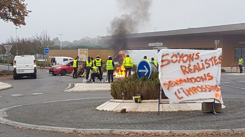 Gilets Jaunes Actions 24 Novembre Magnifique Communiqué De