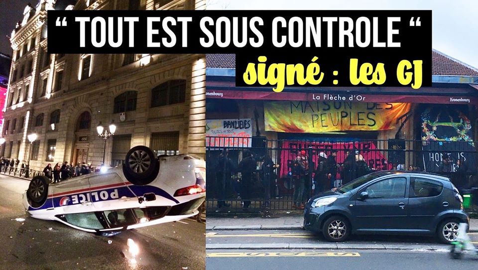 Gilets Jaunes Paris 16 17 Novembre 2019 Manifestations